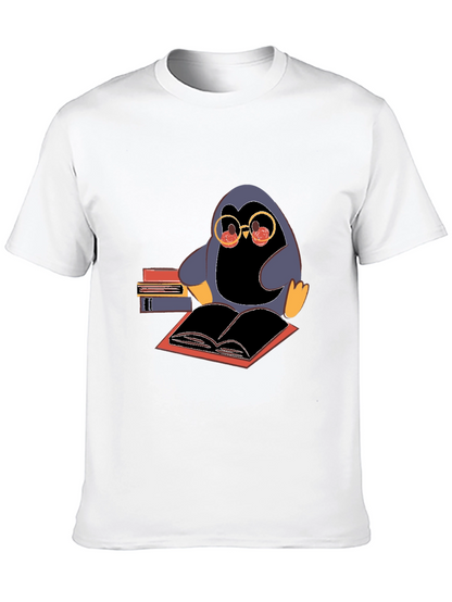 Bookworm Penguin T-Shirt