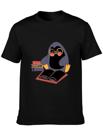 Bookworm Penguin T-Shirt