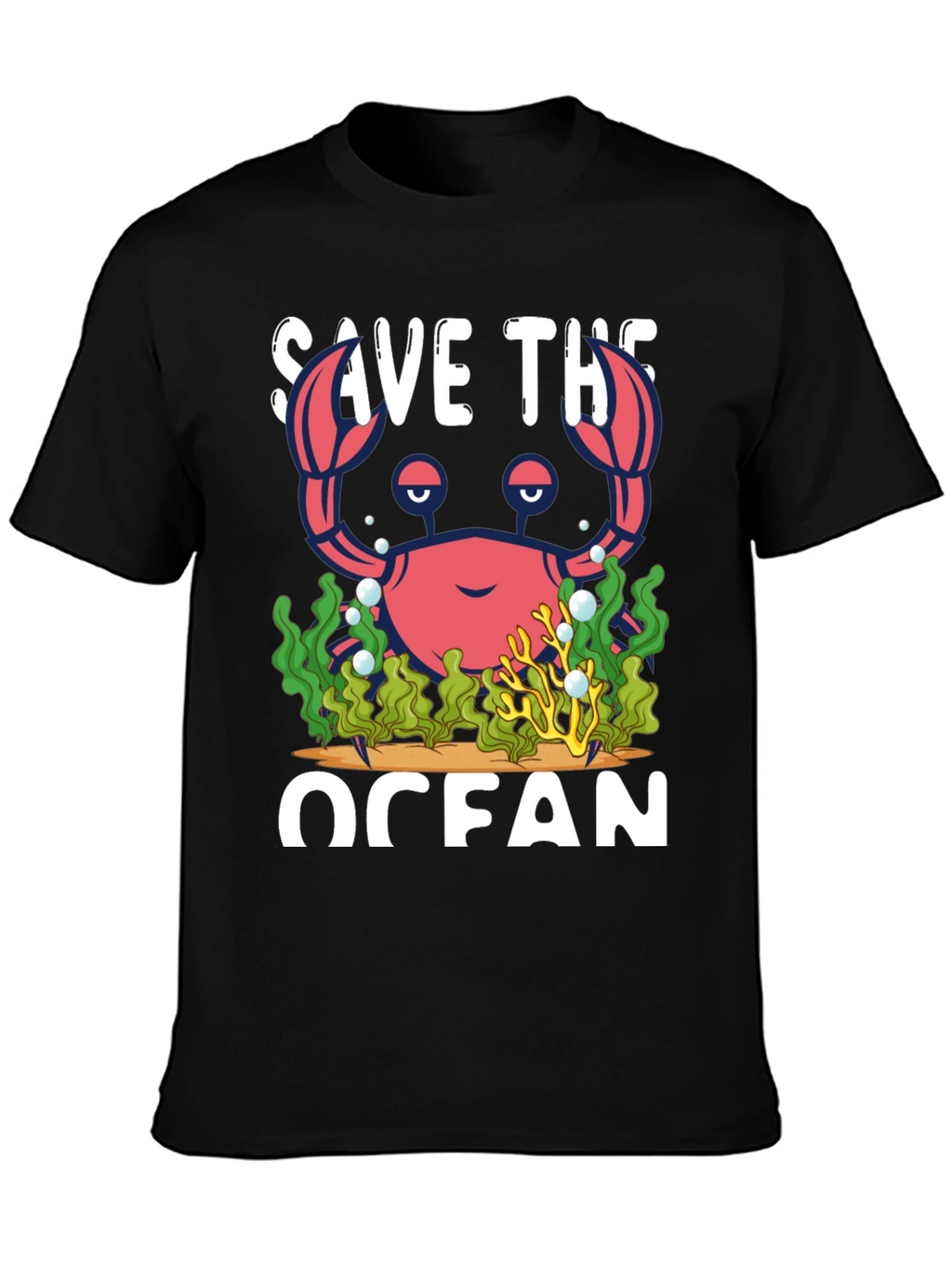 Save The Ocean Crab T-Shirt