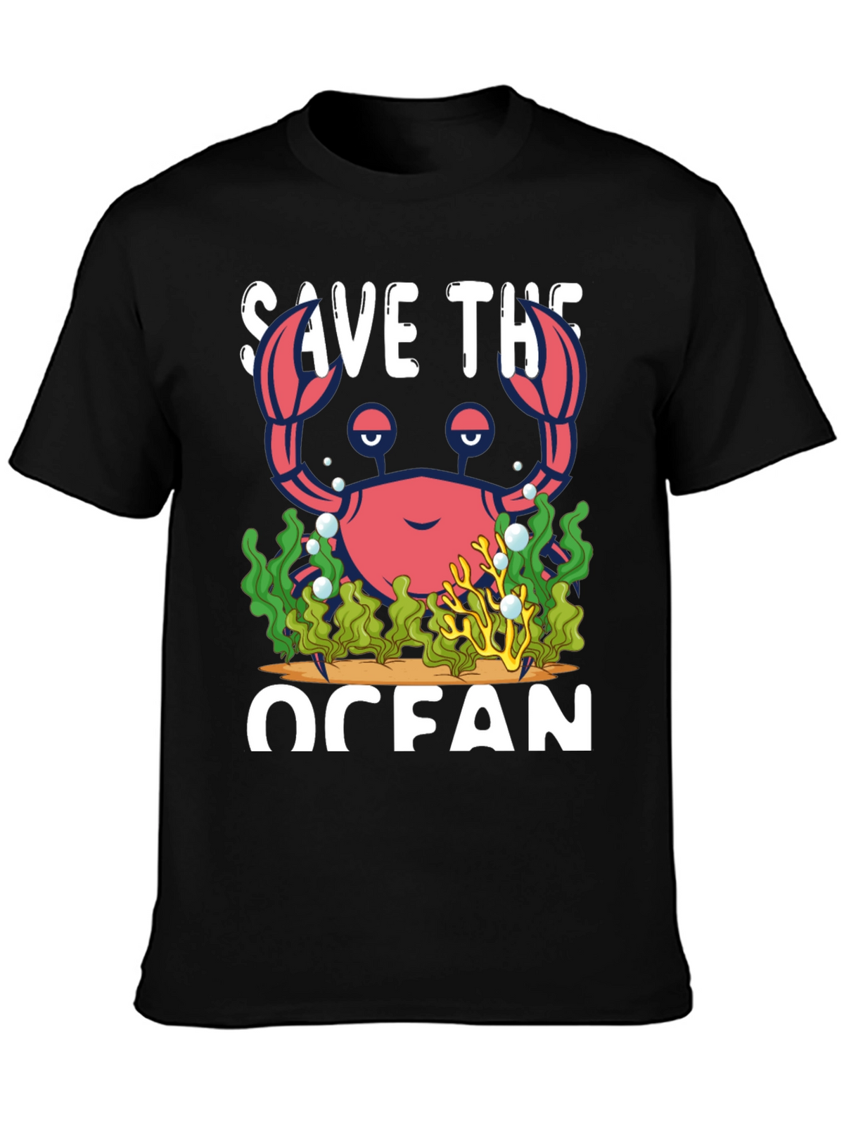 Save The Ocean Crab T-Shirt