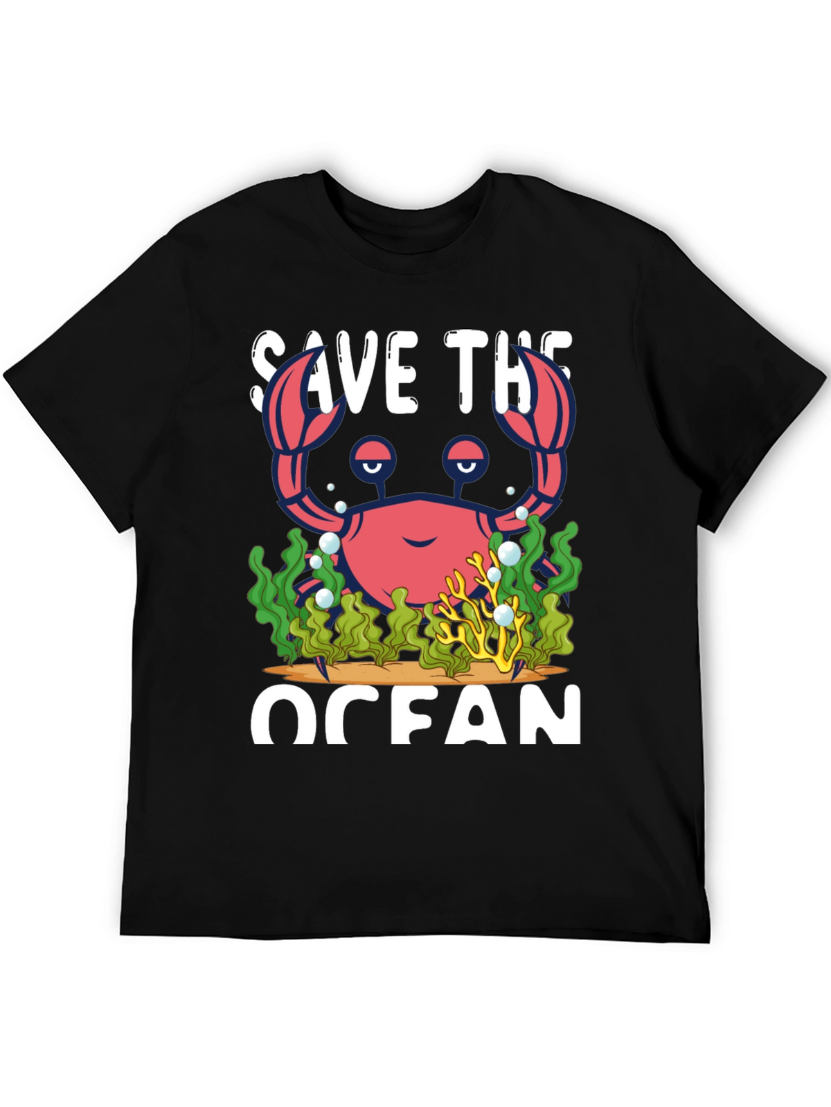 Save The Ocean Crab T-Shirt