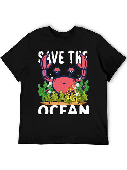 Save The Ocean Crab T-Shirt