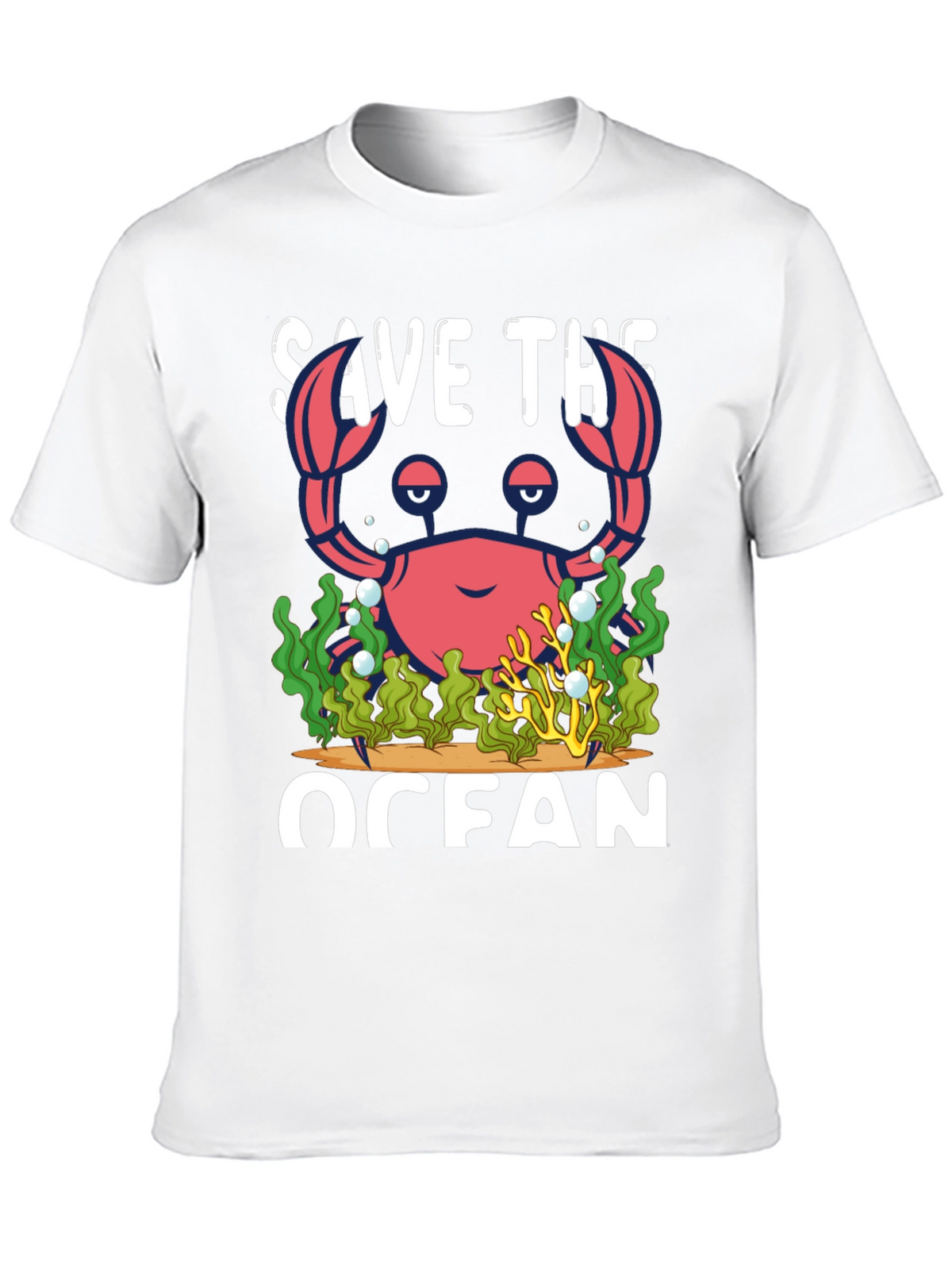 Save The Ocean Crab T-Shirt