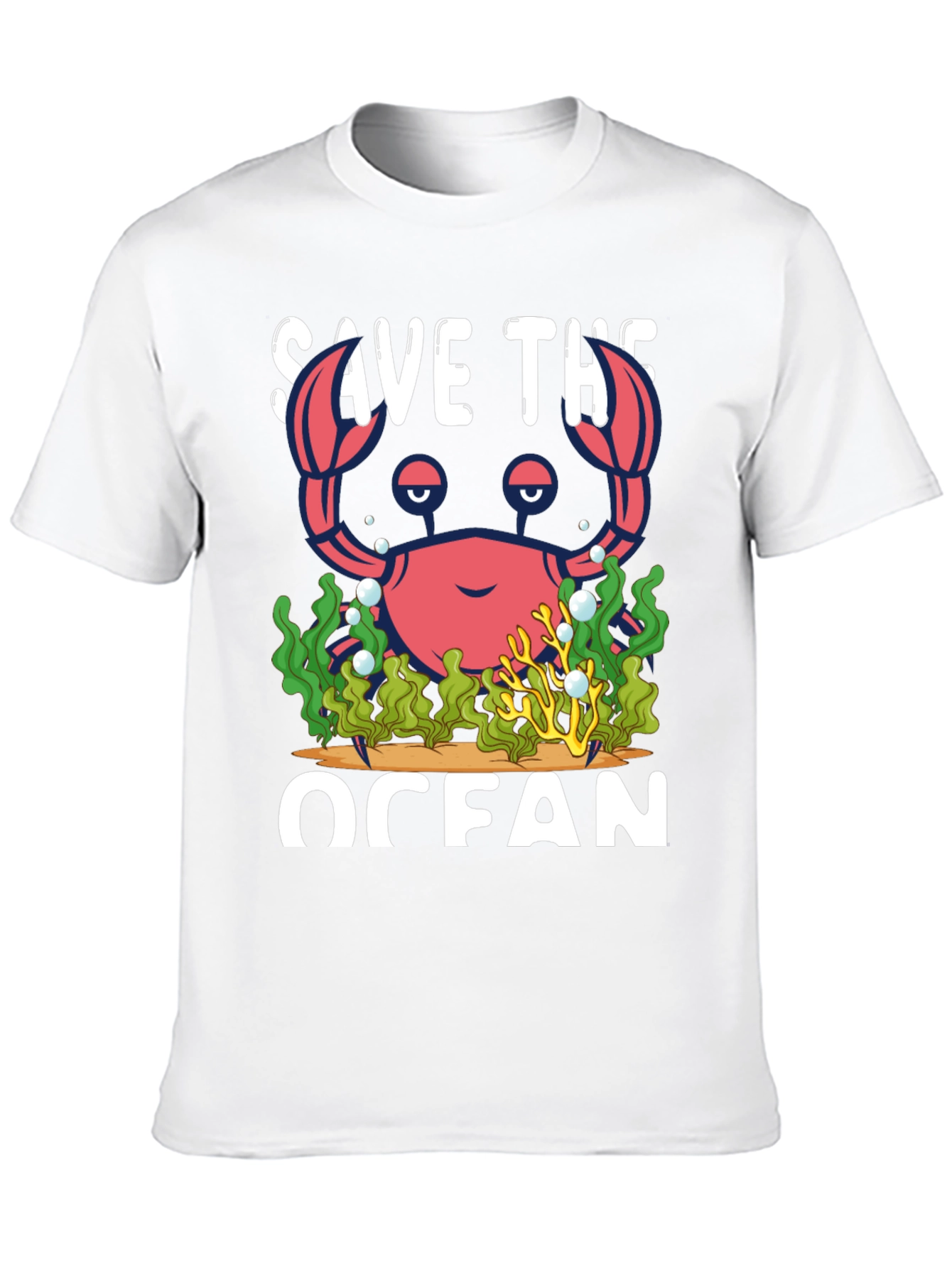 Save The Ocean Crab T-Shirt