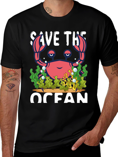 Save The Ocean Crab T-Shirt