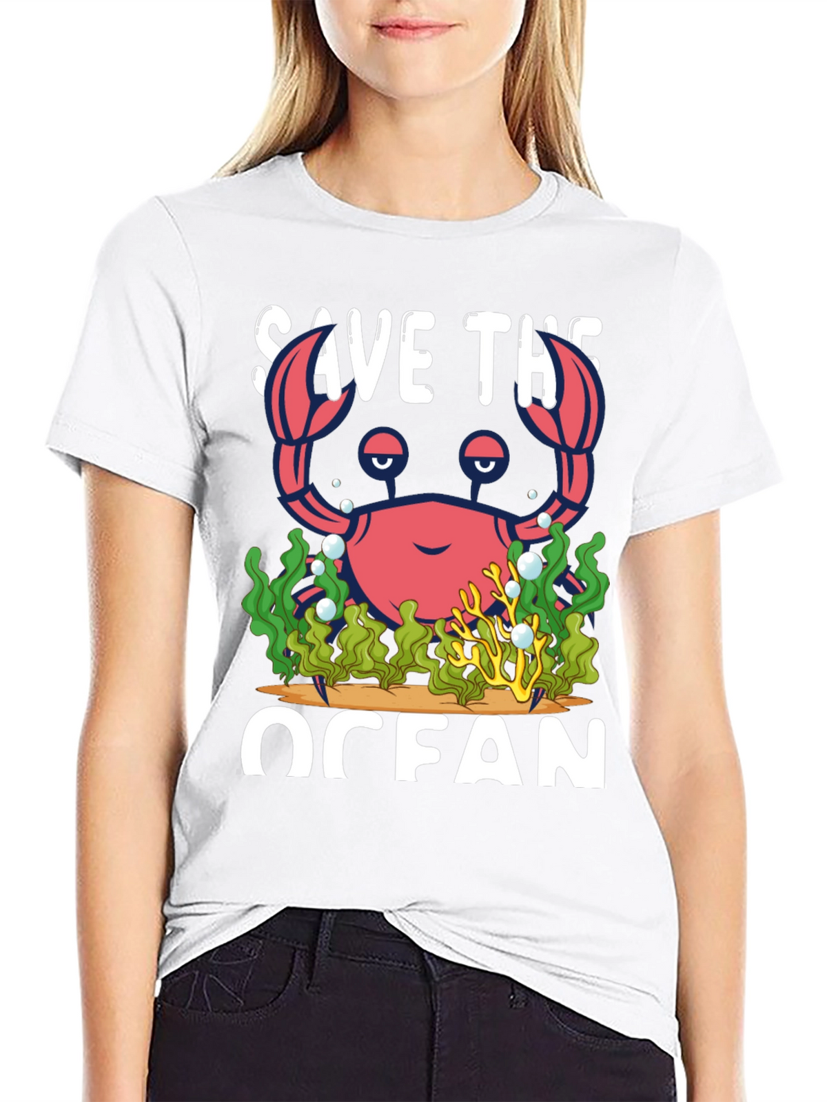 Save The Ocean Crab T-Shirt