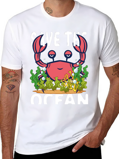 Save The Ocean Crab T-Shirt