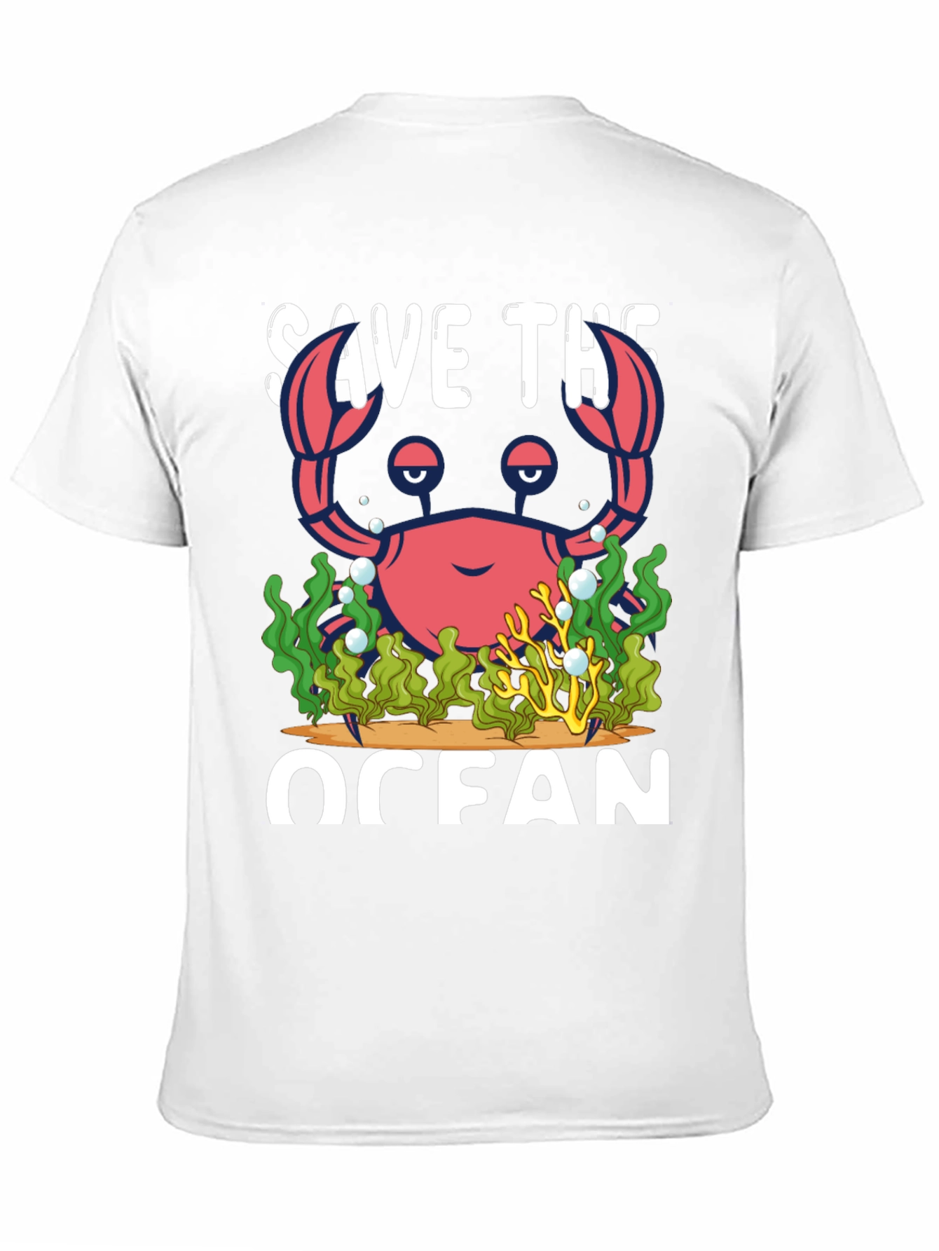 Save The Ocean Crab T-Shirt