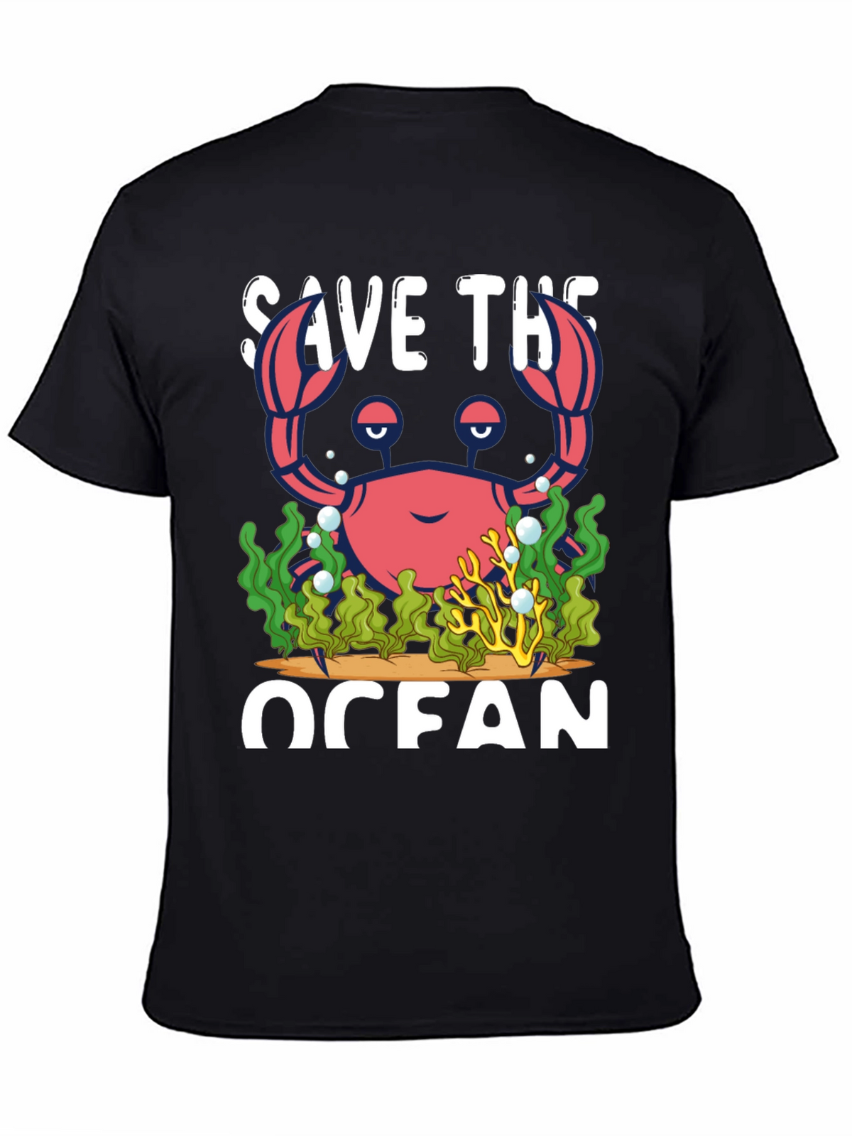 Save The Ocean Crab T-Shirt