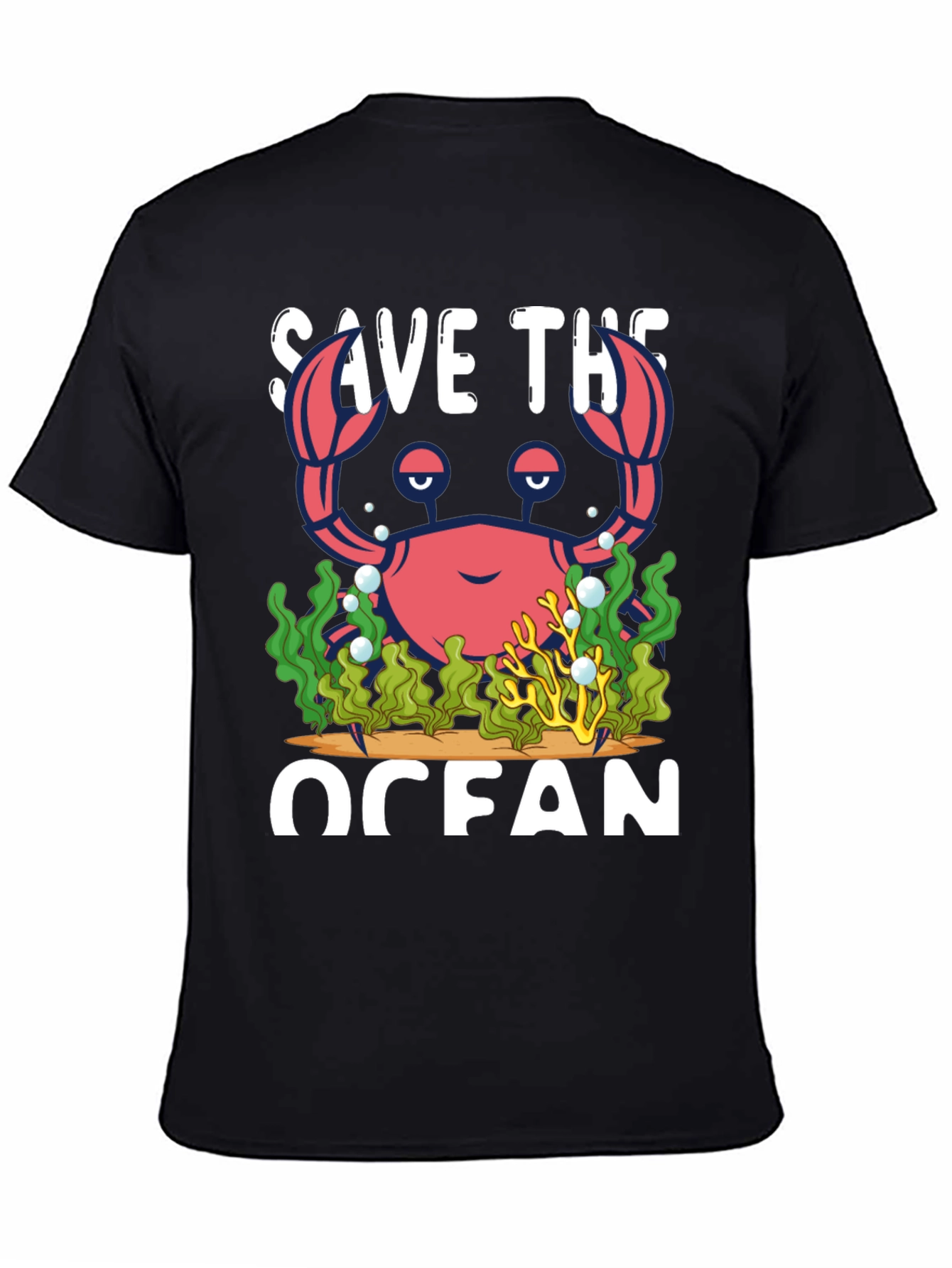 Save The Ocean Crab T-Shirt