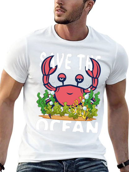 Save The Ocean Crab T-Shirt