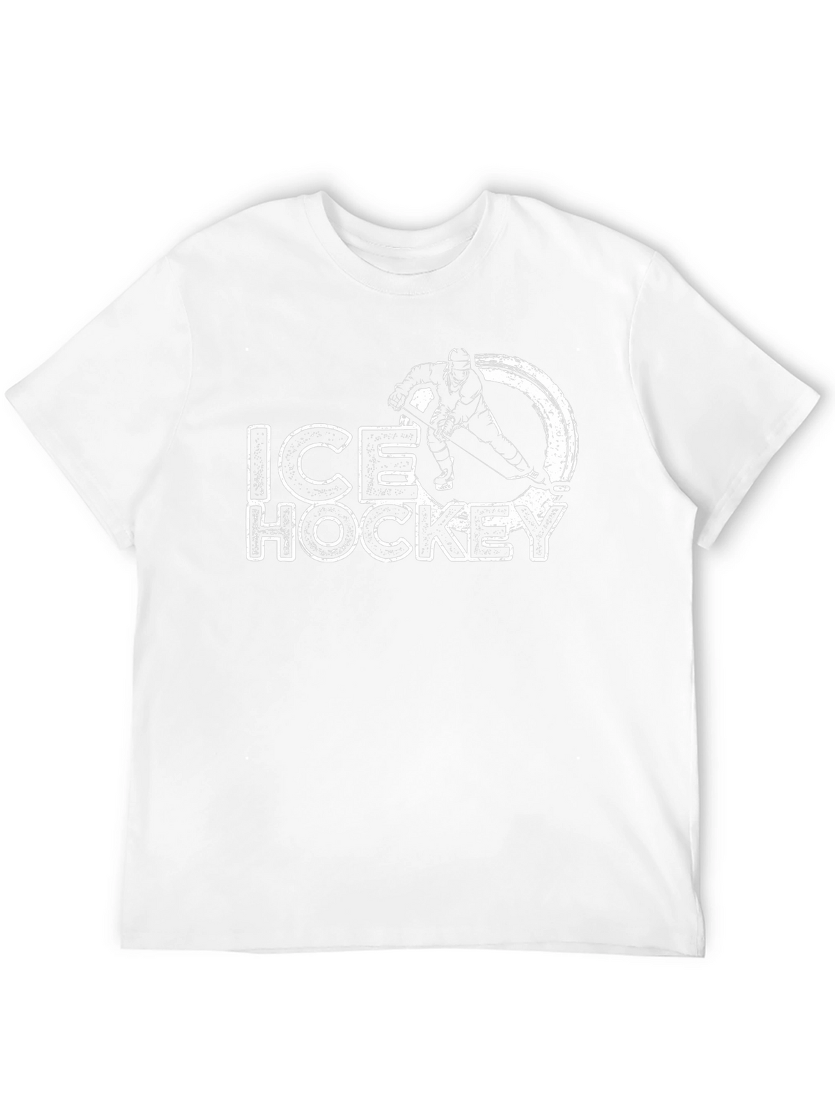 Ice Hockey Graphic Tee - Black