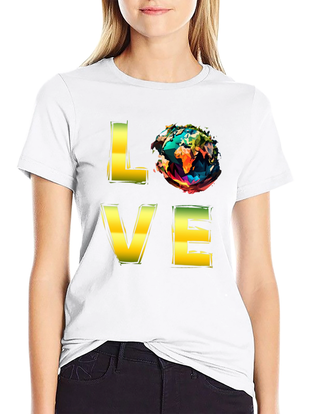 Love Earth Graphic Tee - Eco Friendly Design