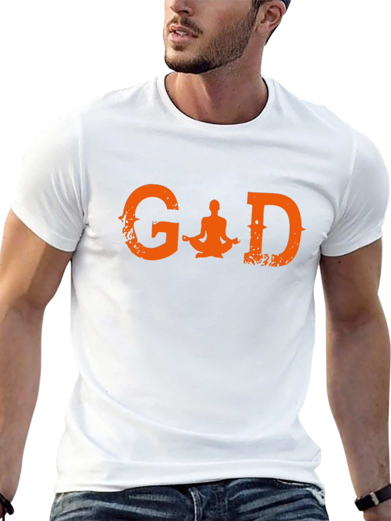 God Yoga Graphic T-Shirt - Relaxed Fit