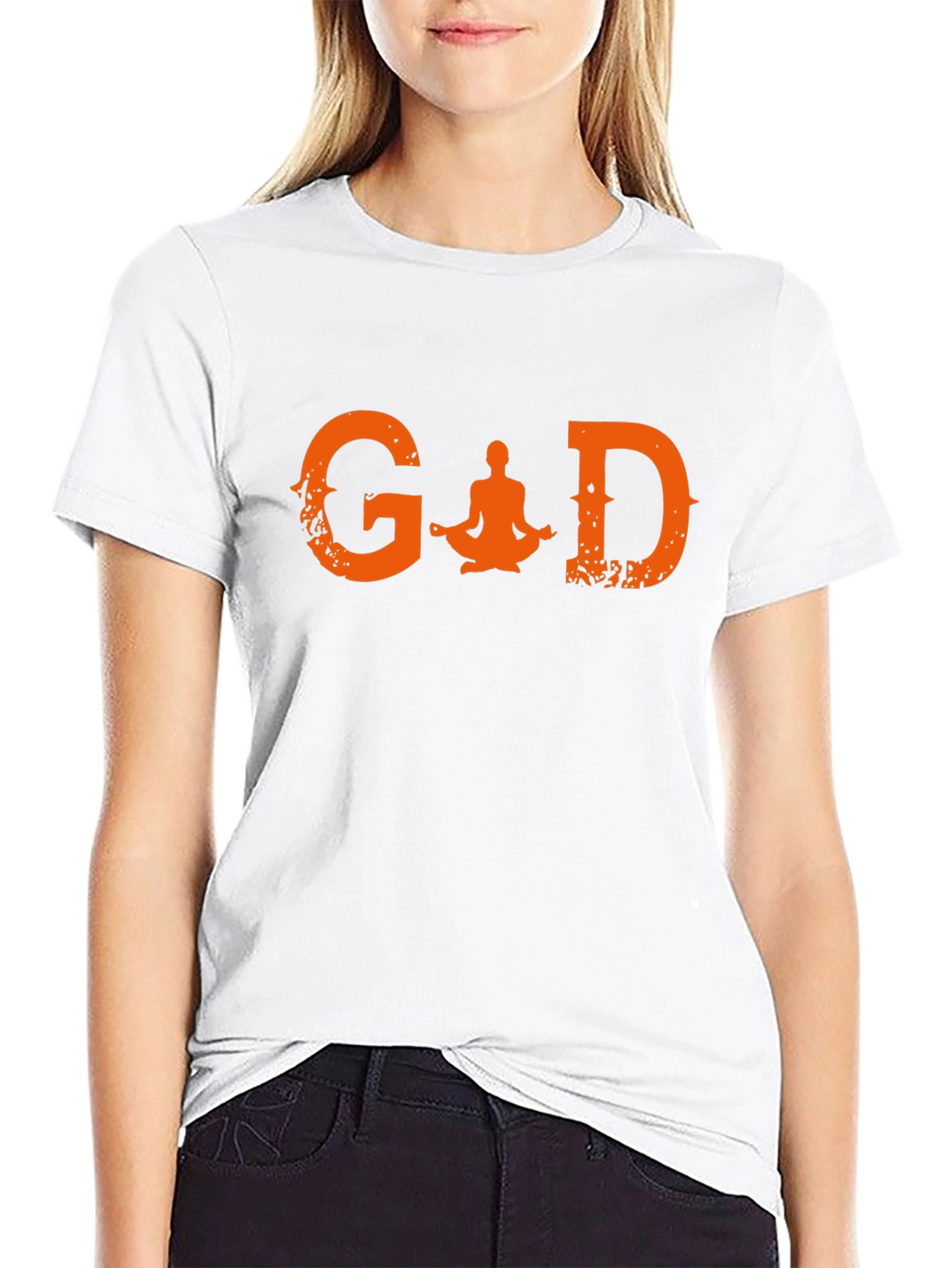 God Yoga Graphic T-Shirt - Relaxed Fit