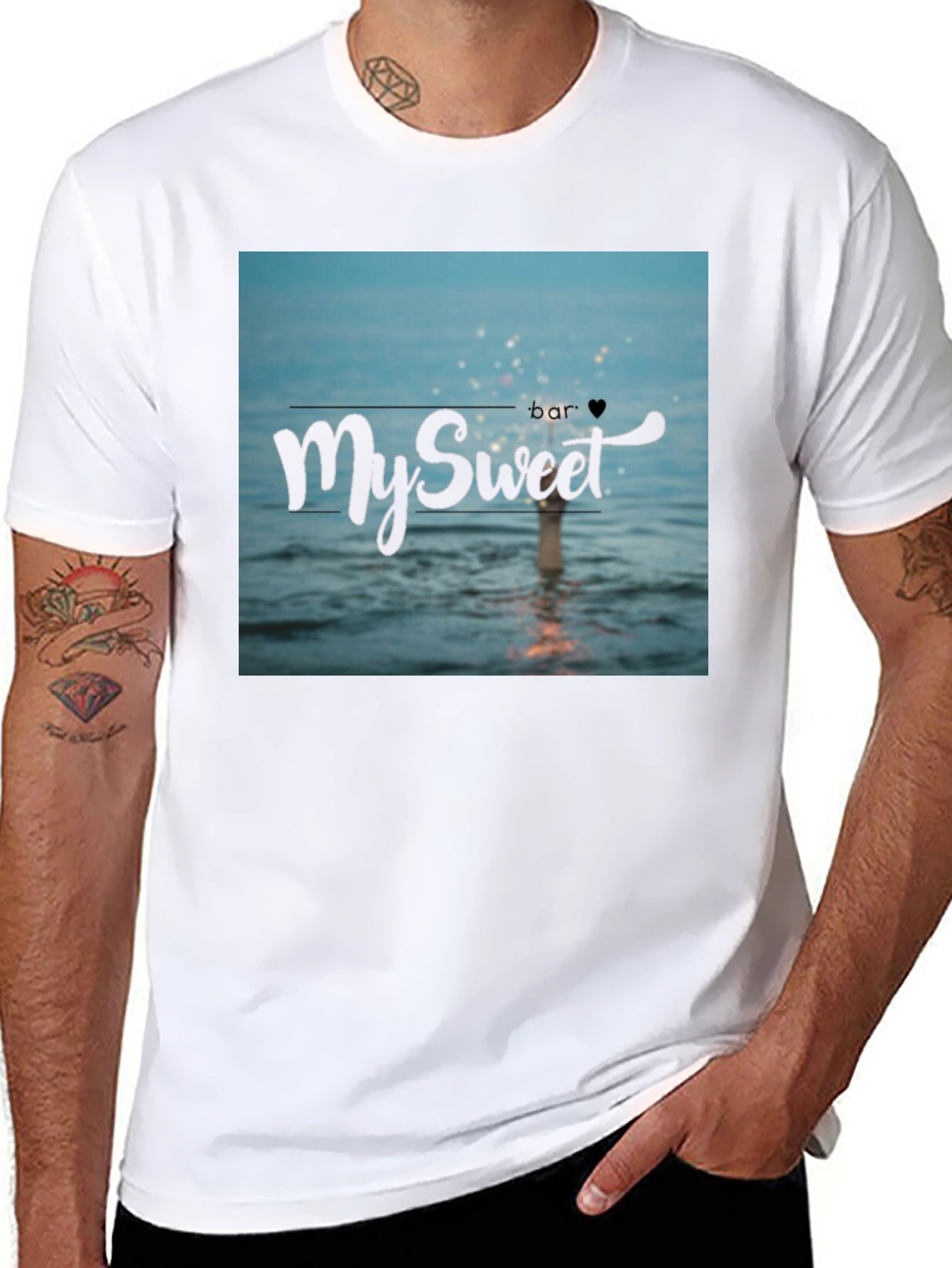 My Sweet Bar Black T-Shirt