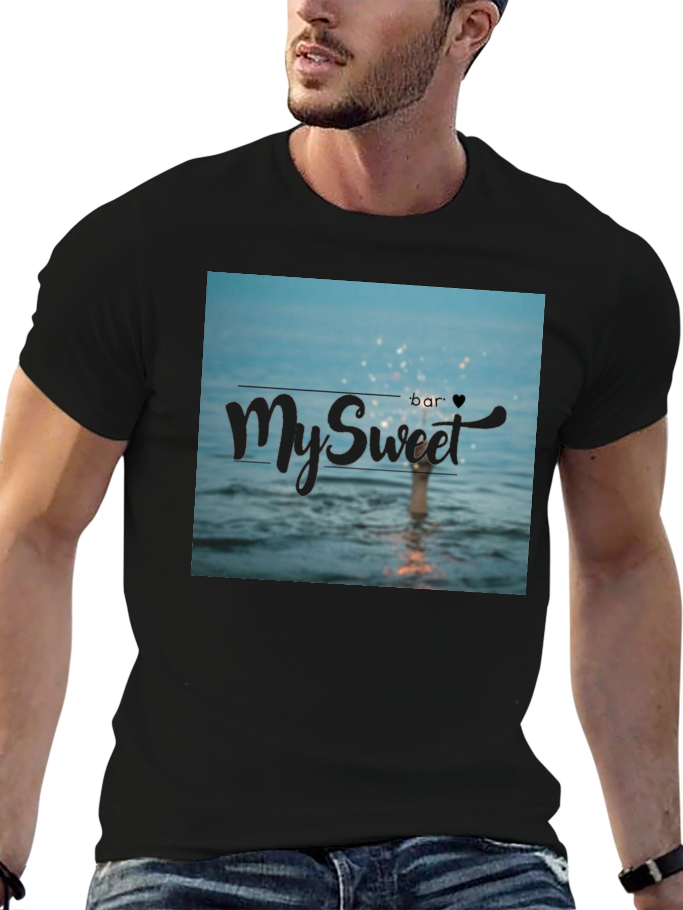 My Sweet Bar Black T-Shirt