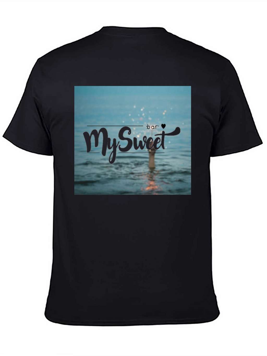 My Sweet Bar Black T-Shirt