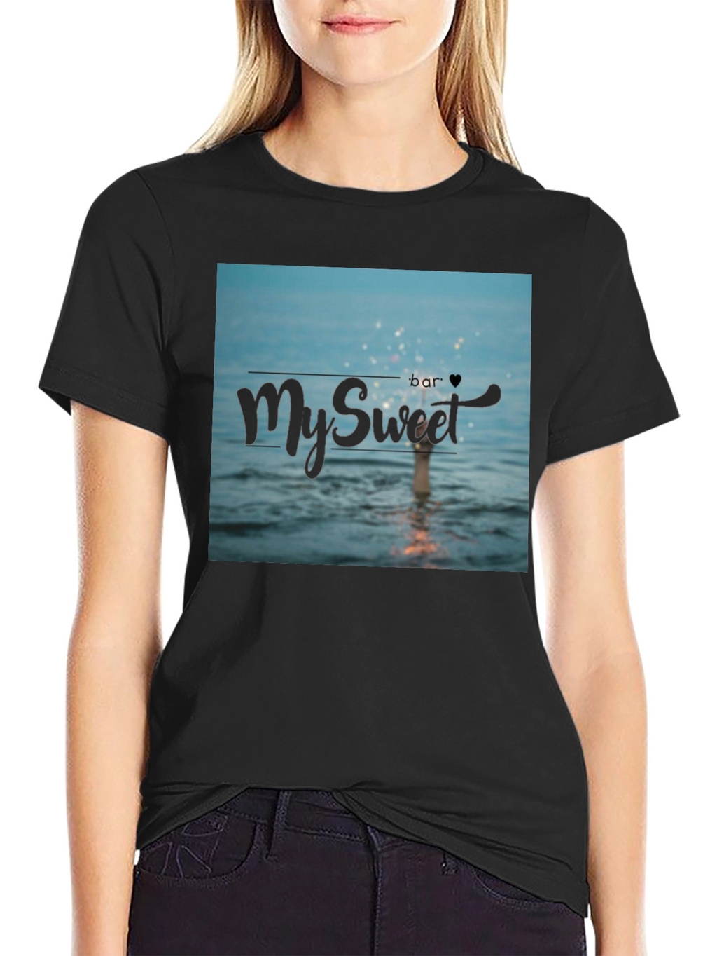 My Sweet Bar Black T-Shirt