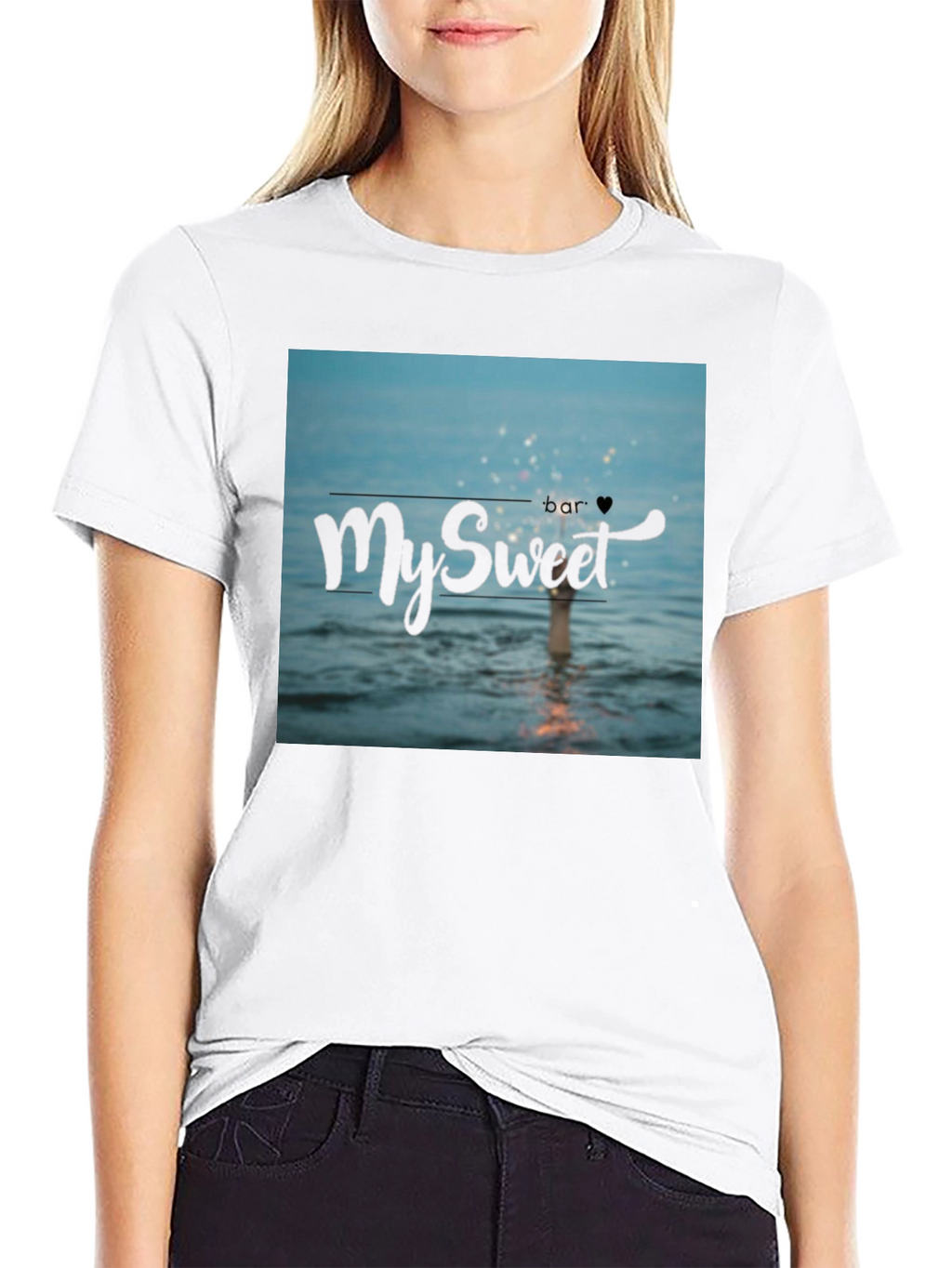 My Sweet Bar Black T-Shirt