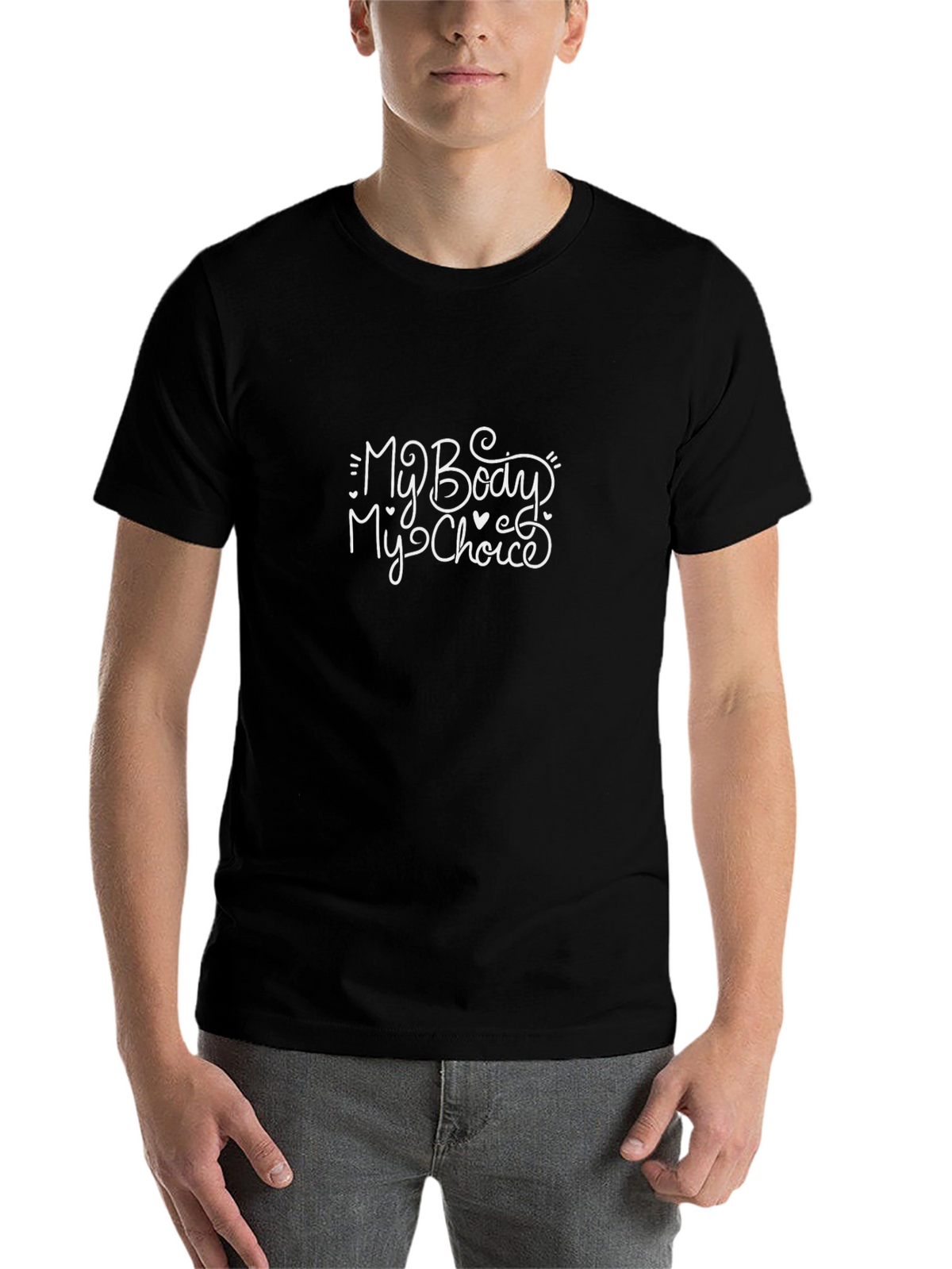 My Body My Choice Graphic Tee - Black Unisex