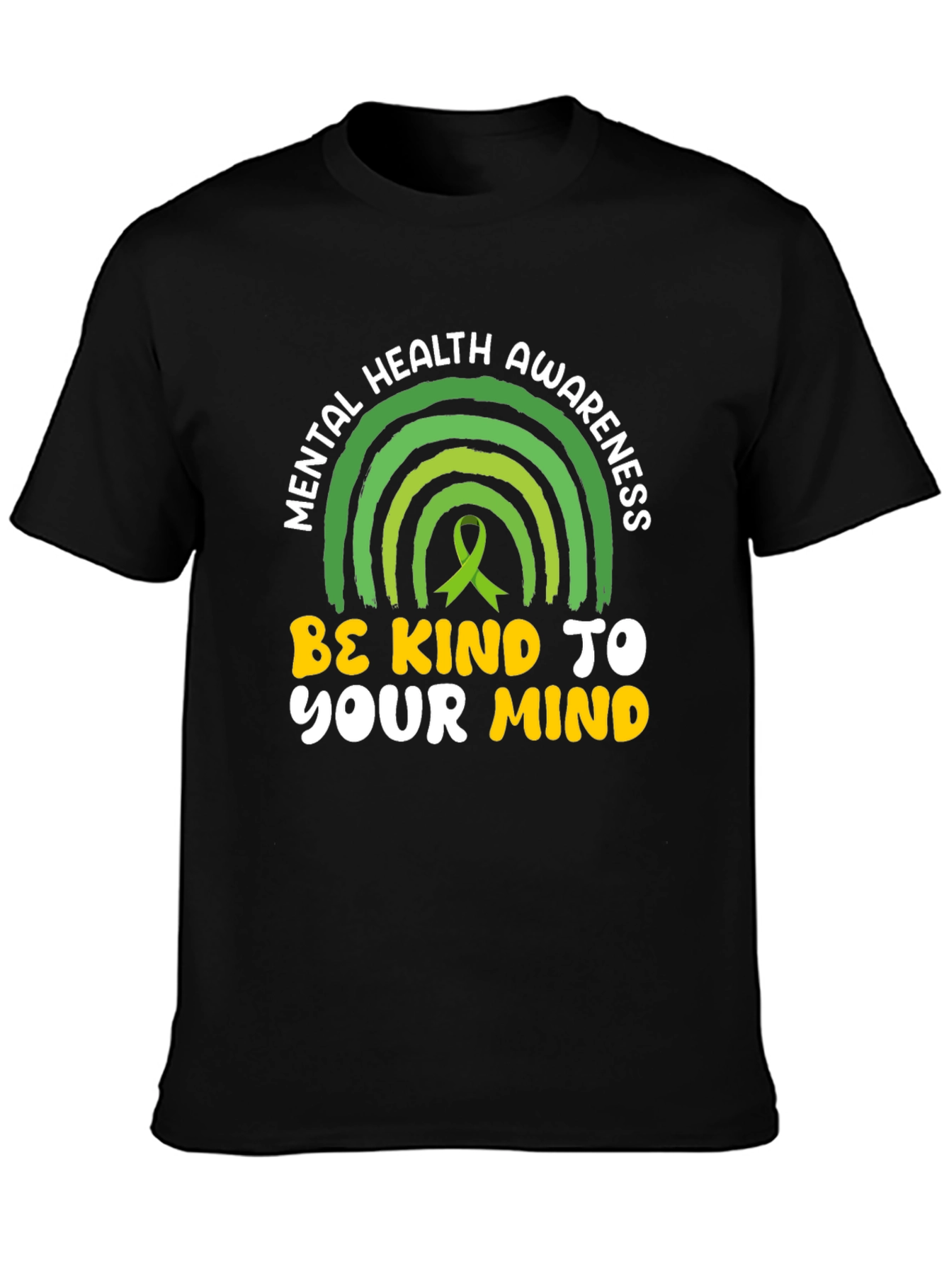 Mental Health Awareness T-Shirt - Be Kind To Your Mind