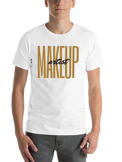 Makeup Artist T-Shirt - Stylish Black Tee