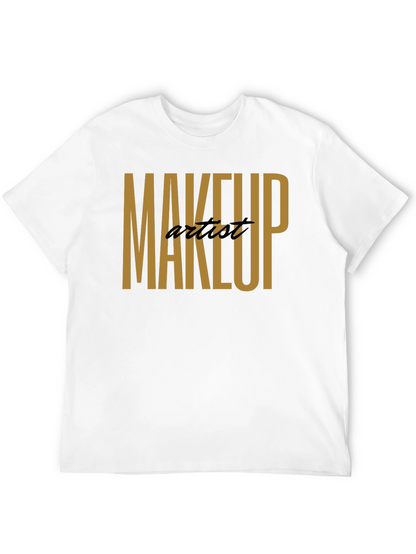 Makeup Artist T-Shirt - Stylish Black Tee