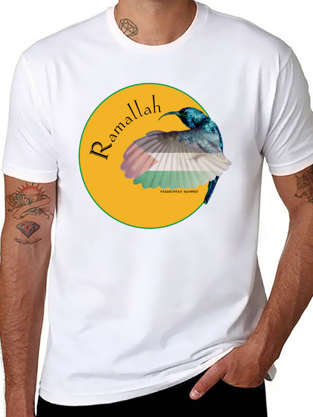 Ramallah Palestinian Sunbird T-Shirt