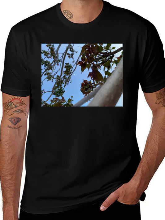 Nature View T-Shirt - Branches & Sky Design