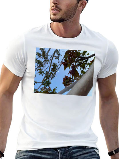 Nature View T-Shirt - Branches & Sky Design