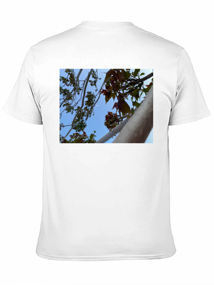 Nature View T-Shirt - Branches & Sky Design