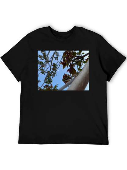 Nature View T-Shirt - Branches & Sky Design