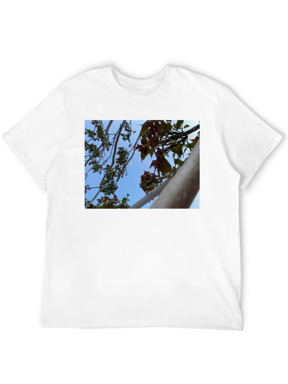 Nature View T-Shirt - Branches & Sky Design