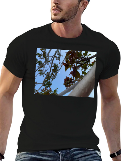 Nature View T-Shirt - Branches & Sky Design