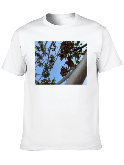 Nature View T-Shirt - Branches & Sky Design