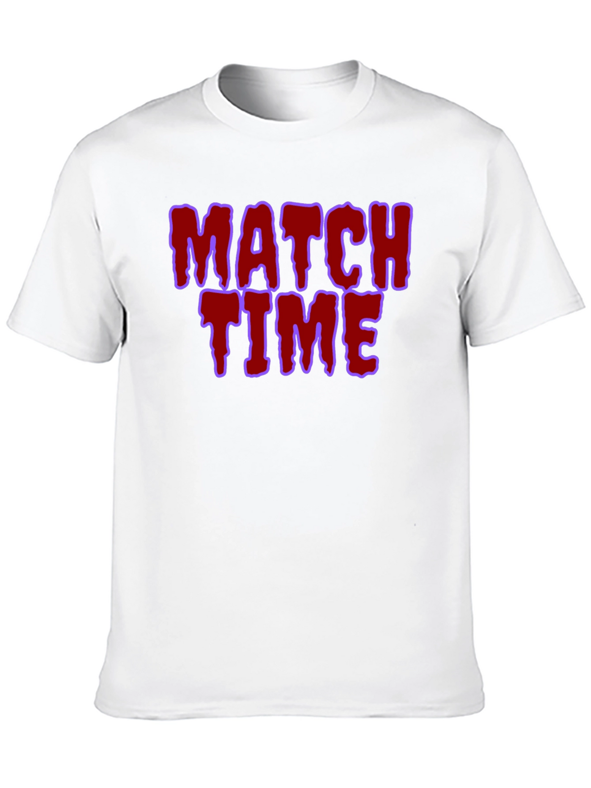 Match Time Graphic Tee - Unique Design!