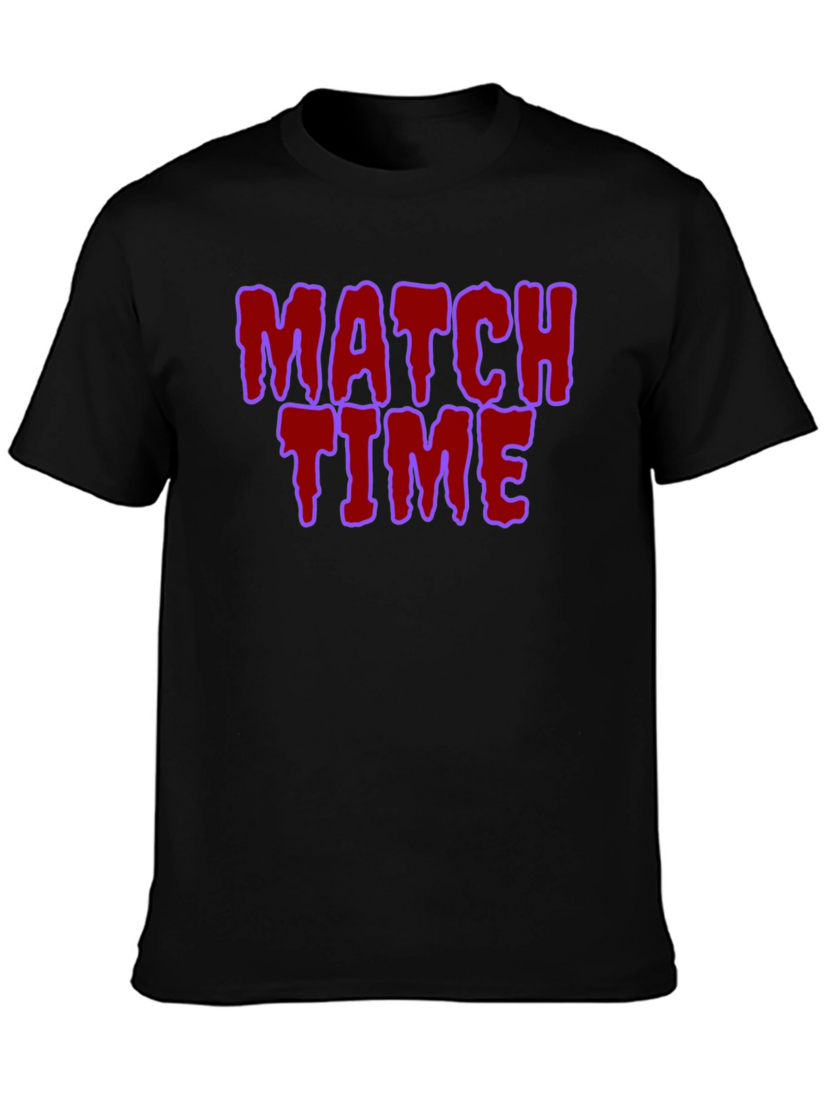 Match Time Graphic Tee - Unique Design!