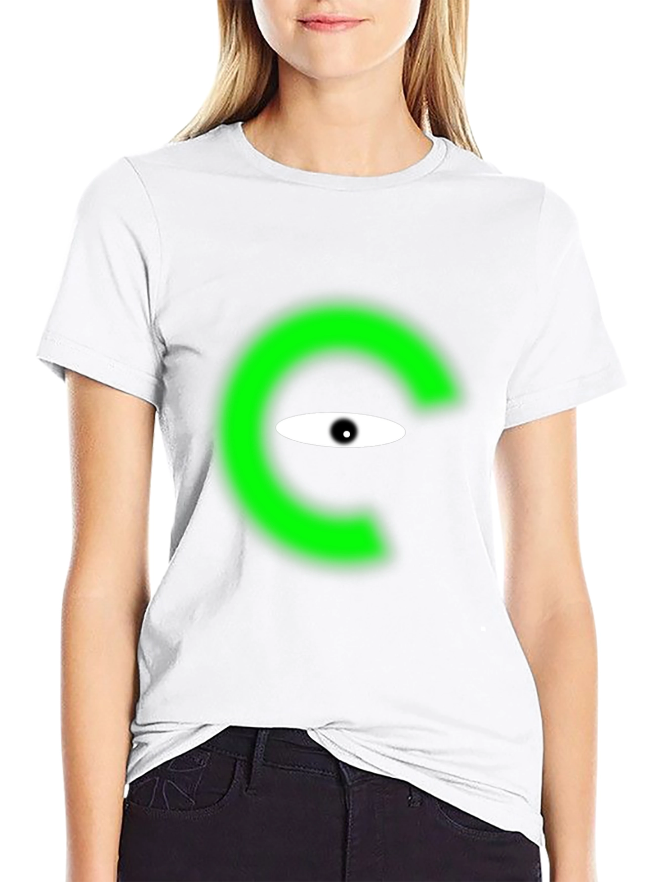 Eye See You Black Tee