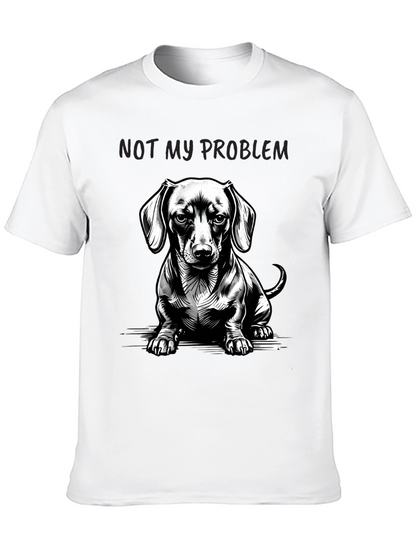 Dachshund Not My Problem Graphic Tee
