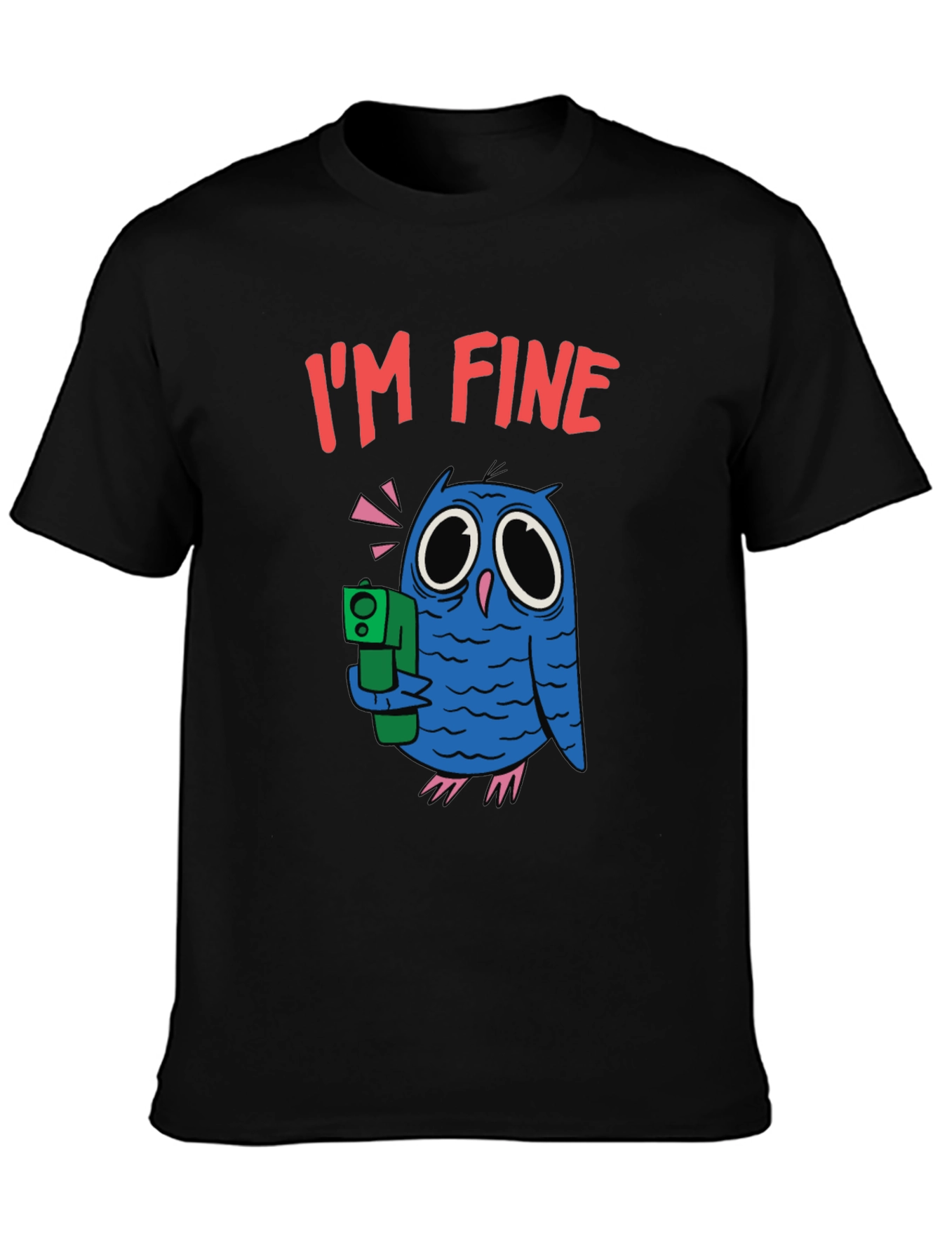 Im Fine Owl Graphic T-Shirt
