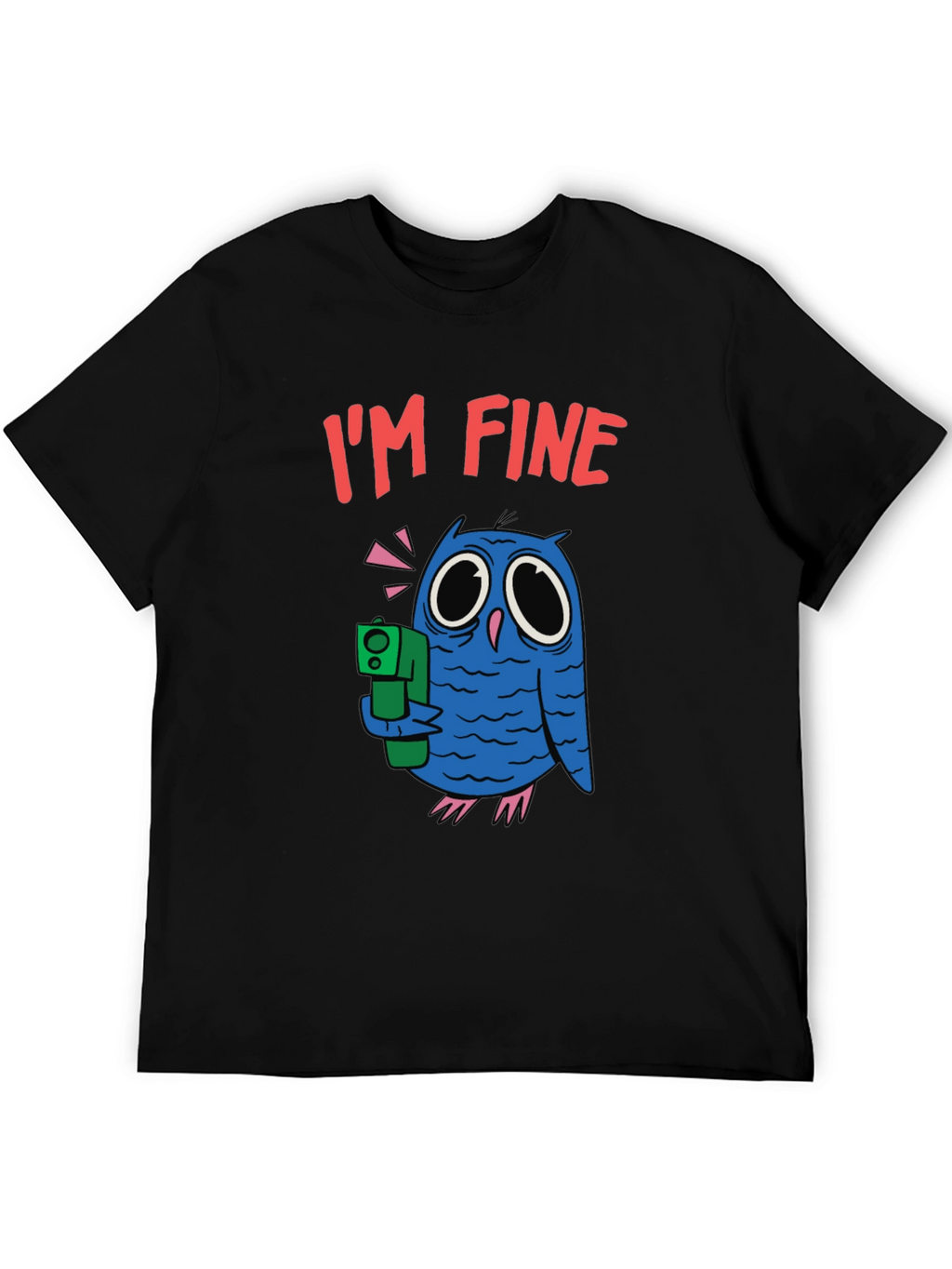 Im Fine Owl Graphic T-Shirt