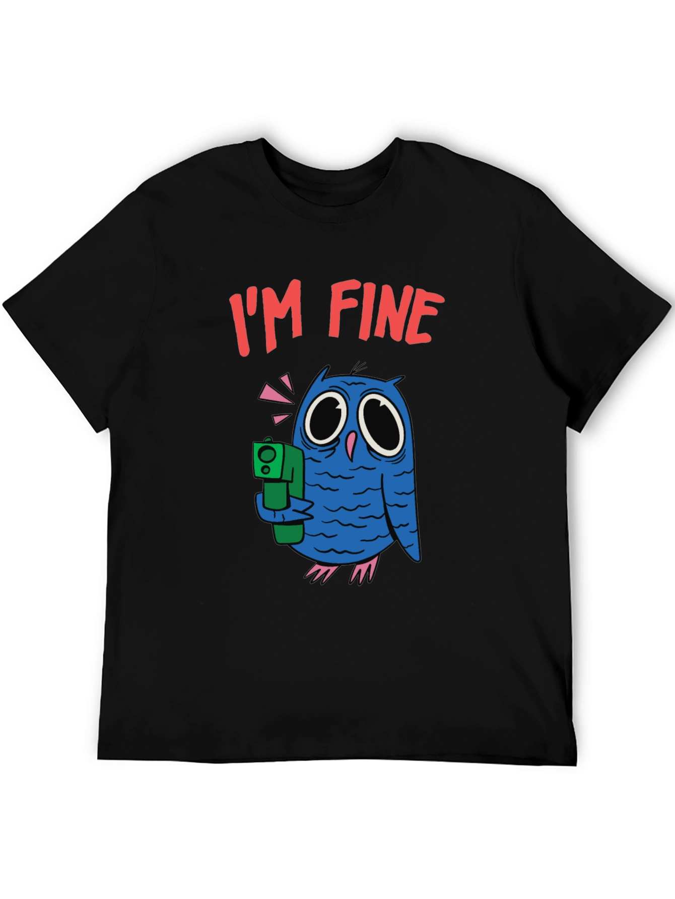Im Fine Owl Graphic T-Shirt