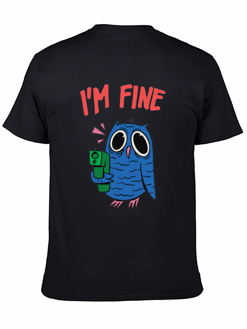 Im Fine Owl Graphic T-Shirt