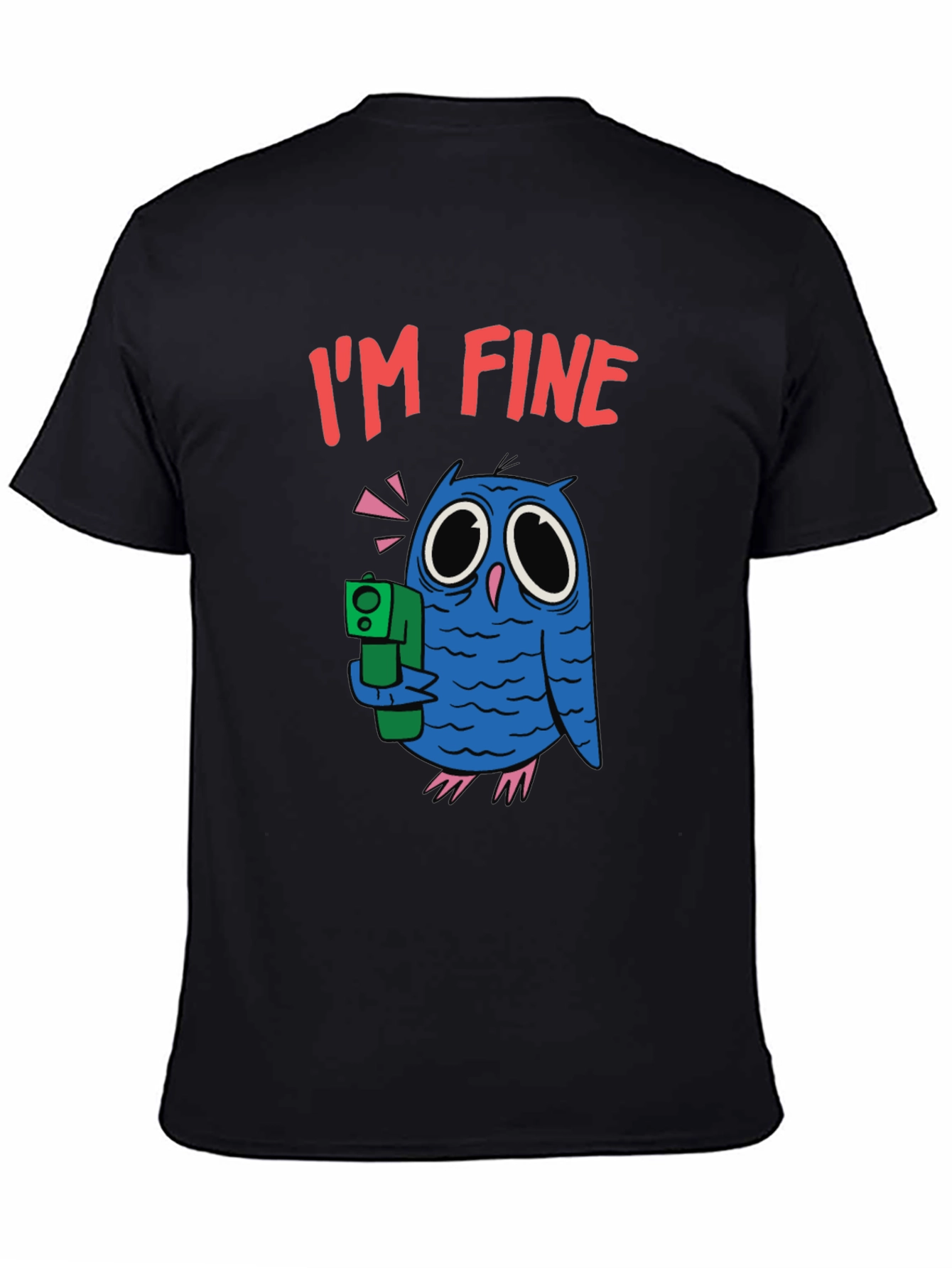 Im Fine Owl Graphic T-Shirt