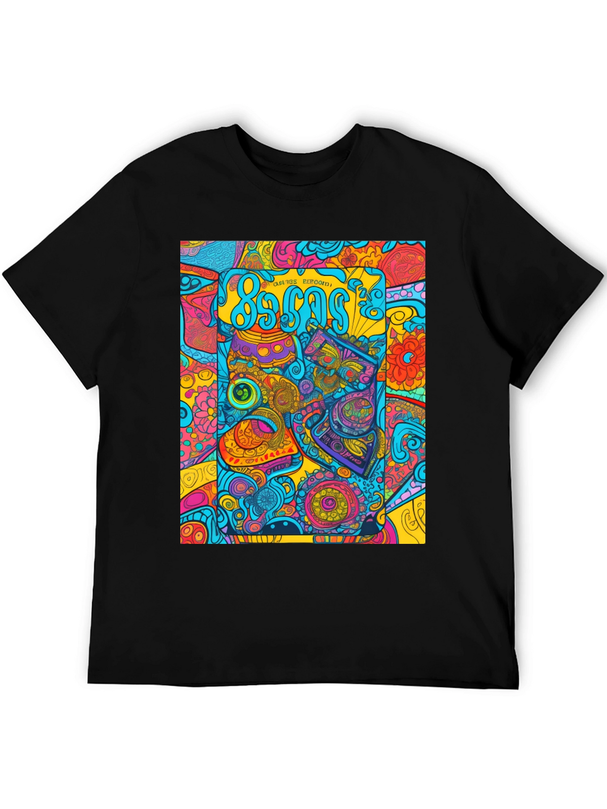 Retro 80s Pattern Graphic Tee