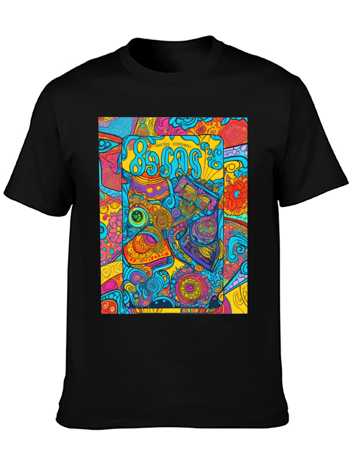 Retro 80s Pattern Graphic Tee