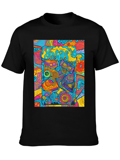 Retro 80s Pattern Graphic Tee