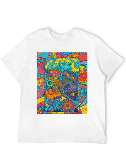 Retro 80s Pattern Graphic Tee