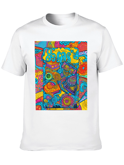 Retro 80s Pattern Graphic Tee